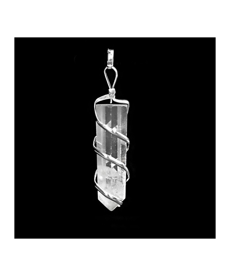 collier homme cristal de roche collier homme cristal de roche